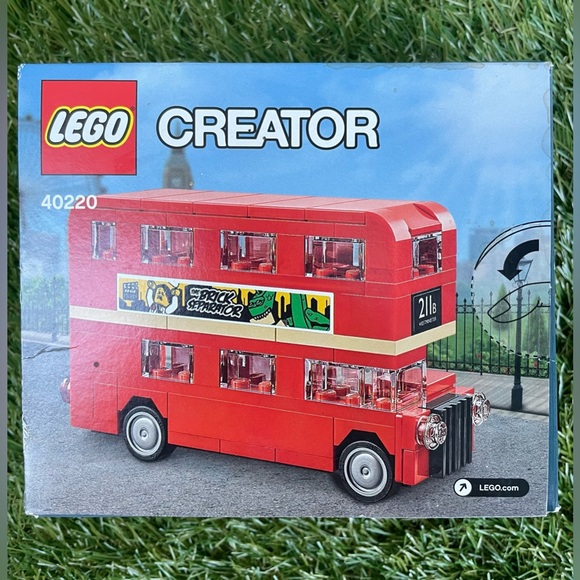 ❤️ Rare Collectable Lego Creator Red Bus (No. 40220) - Picture 2 of 7